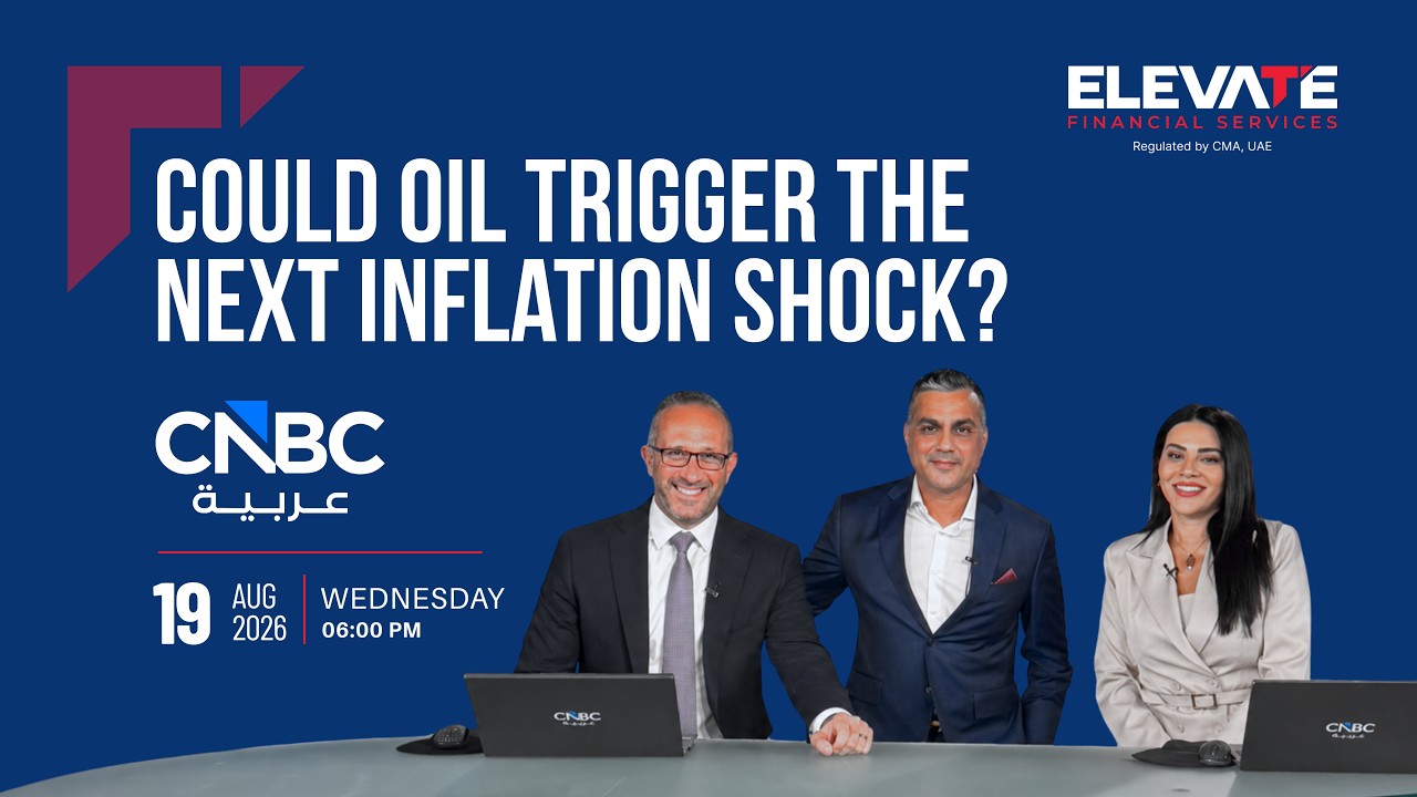 Madhur Kakkar on the CNBC Arabia panel discussing oil and inflation